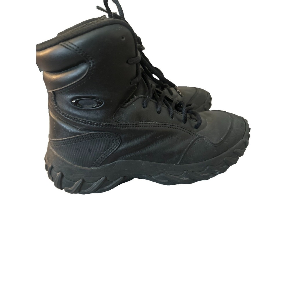 Oakley SI Assault 6" Black Leather Tactical Boots Men's Size 8.5 VintageGorpcore